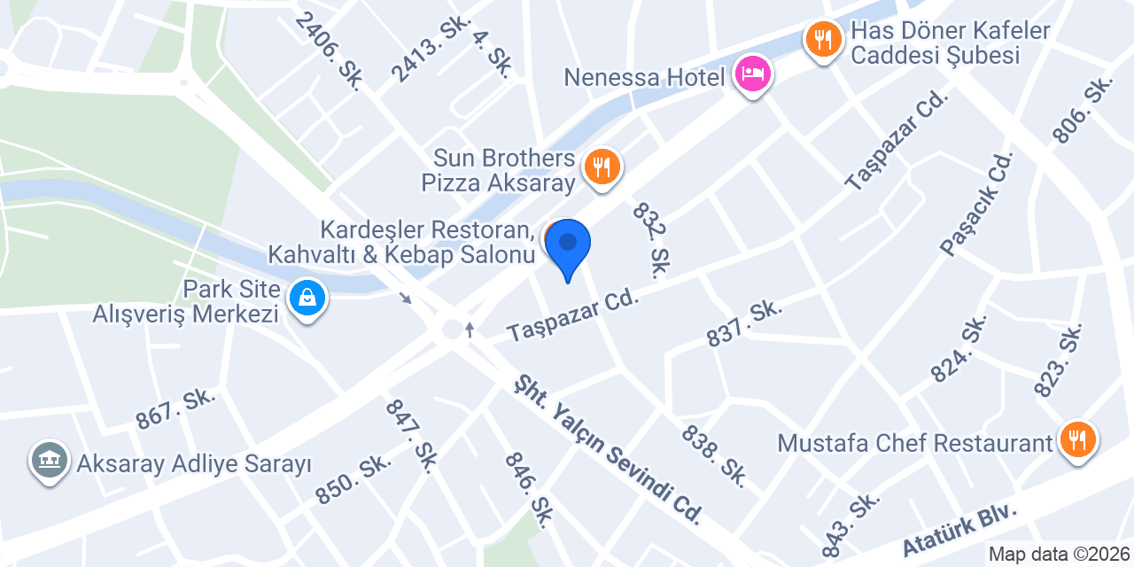 Aksaray helen spa hamam konumu
