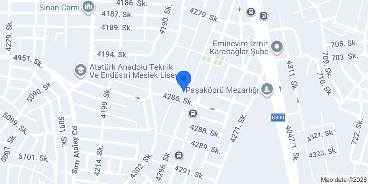 Ali Akatlar İlkokulu konumu