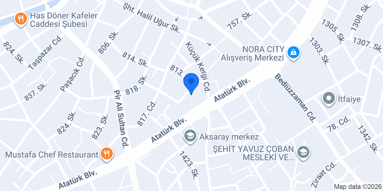HALİL KARAKUŞ MALİ MÜŞAVİRLİK konumu