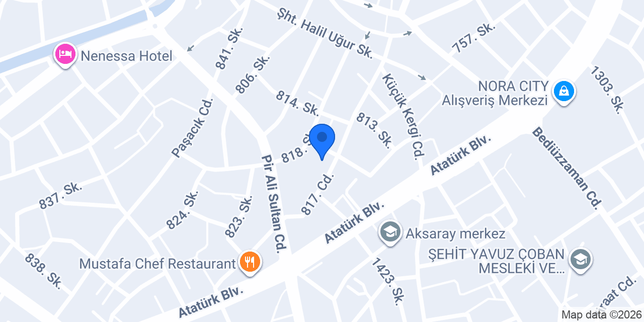Süreyya Akademi Güzellik Merkezi konumu