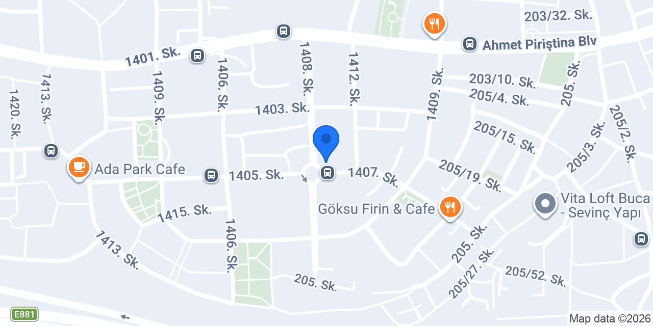 Balsa Fırın&Cafe konumu