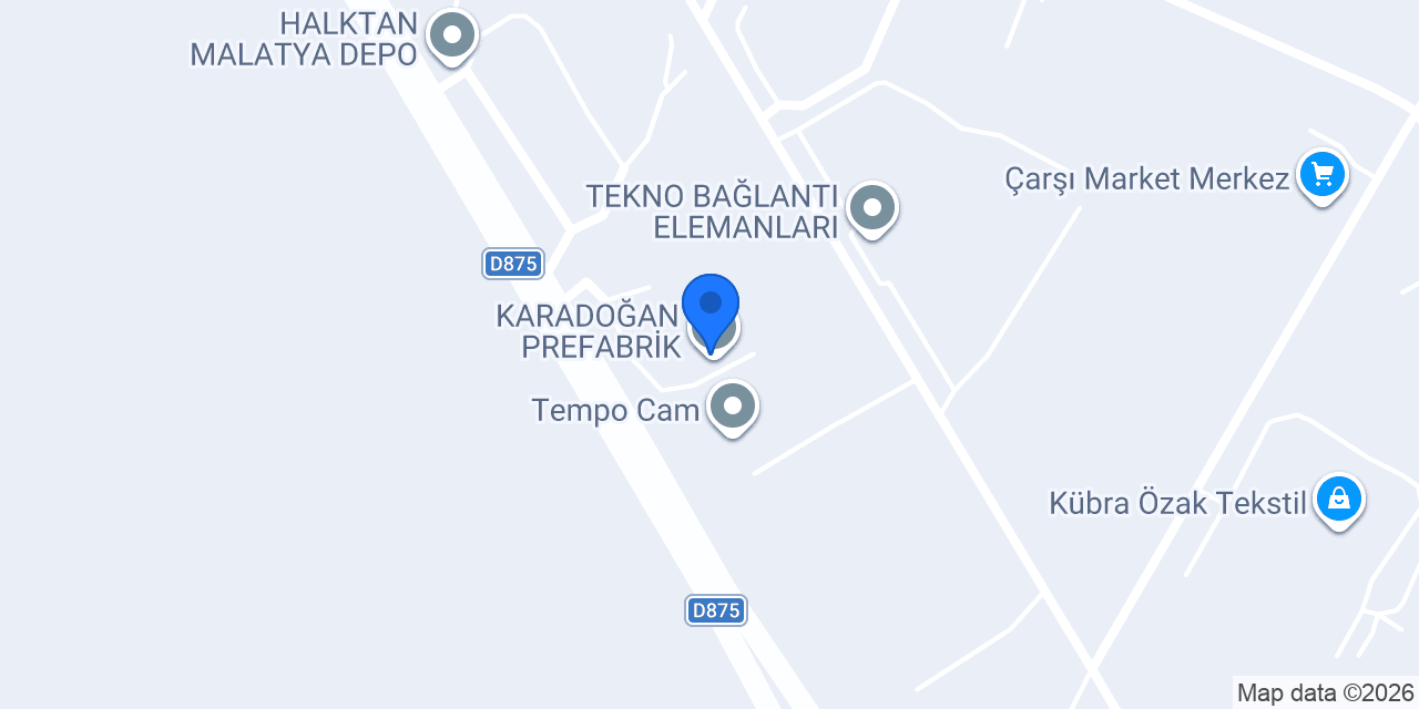 SELAM ÖZÇELİK DEMİR ÇELİK YAPI konumu