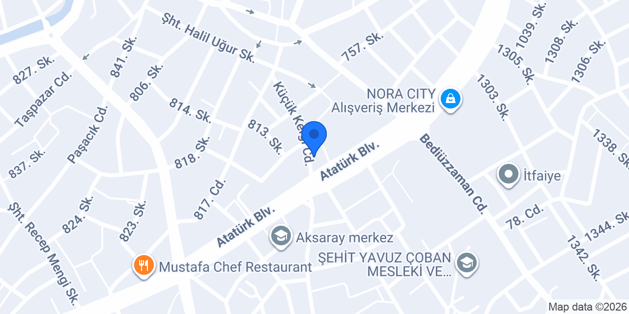 Aksaray Arıbaş Elektrik Elektronik konumu