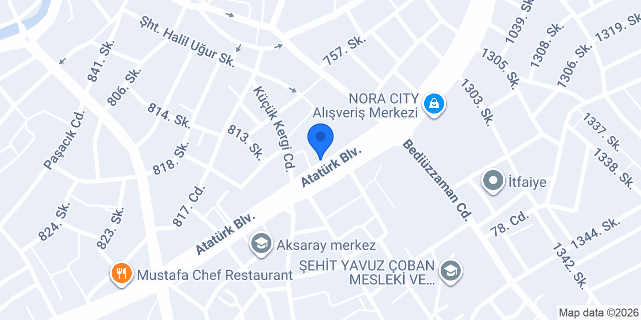 Aksaray Lazer Epilasyon Laydya Güzellik merkezi konumu