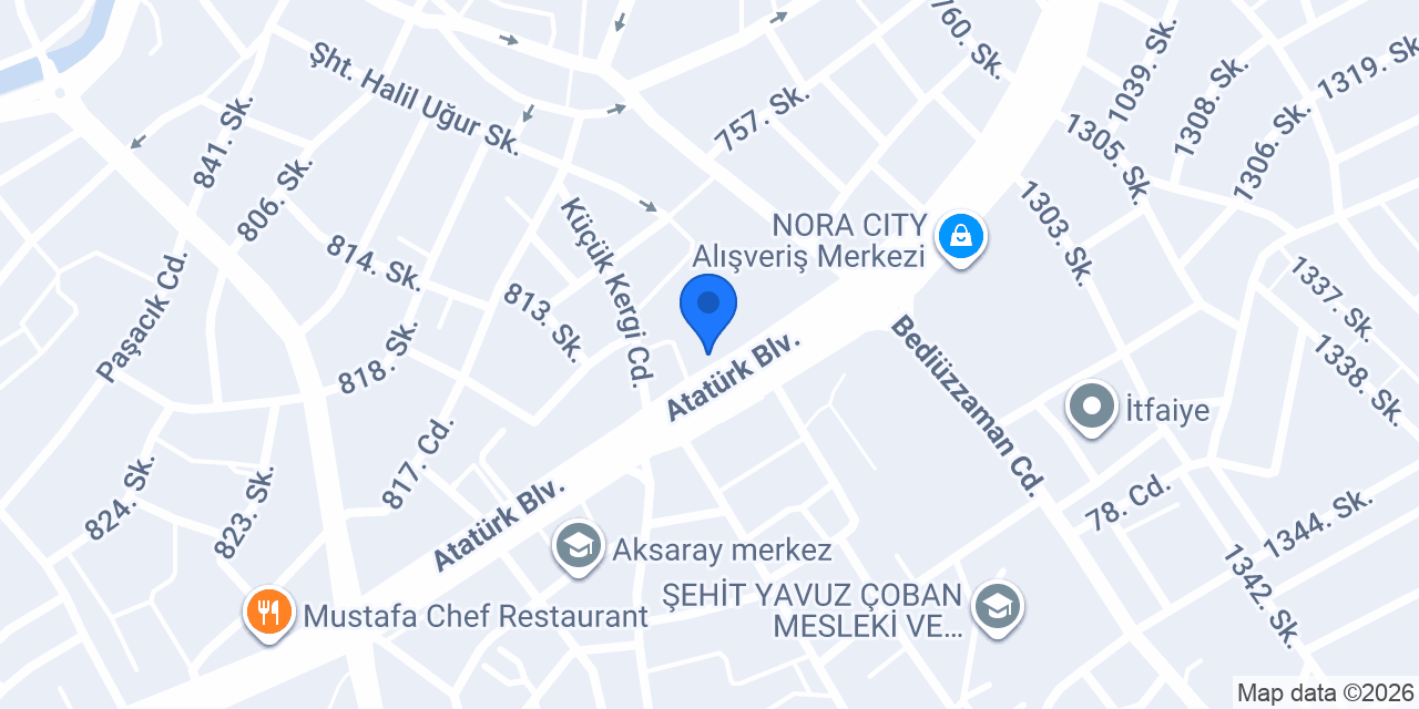 İnci Müzik Evi konumu
