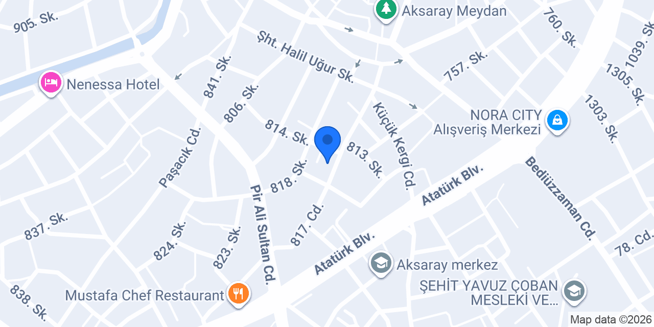 Şanlı Çiğköfte konumu