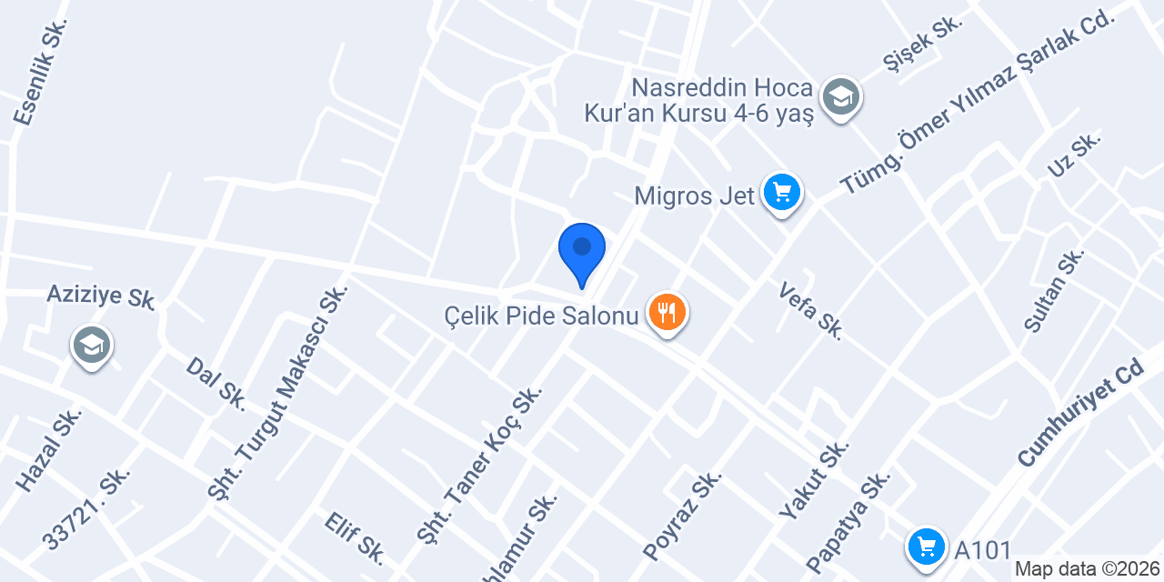 Simay AVM konumu