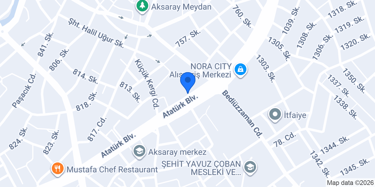 Aksaray Pilavcısı konumu