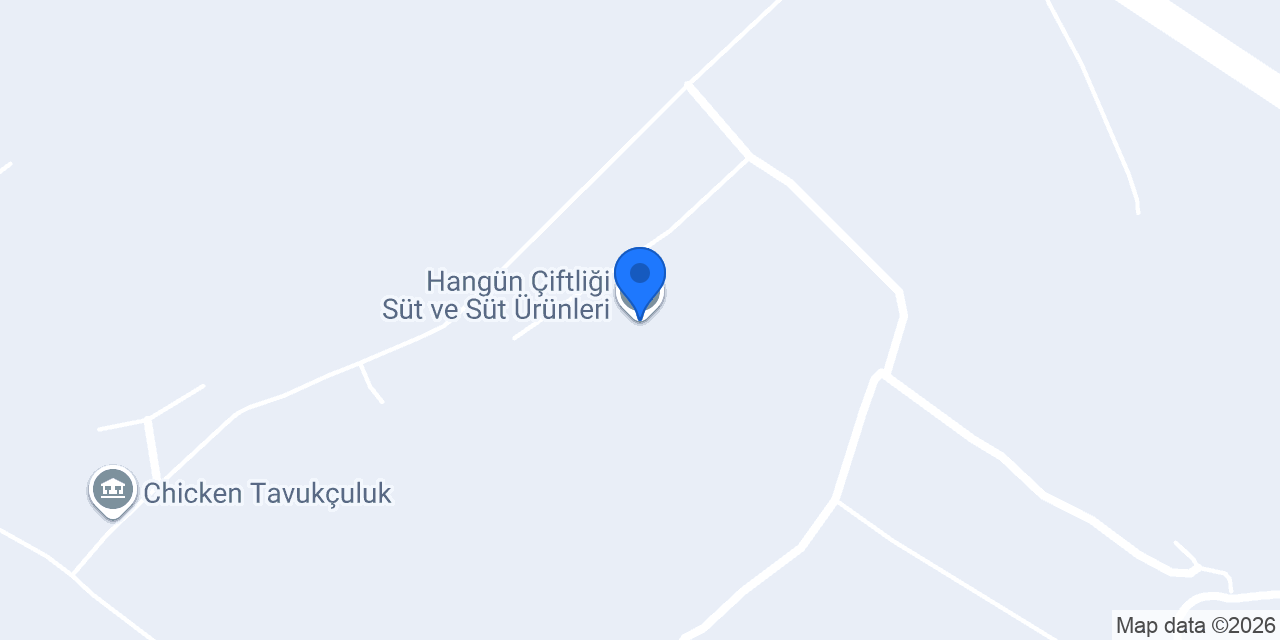 Hangün Çiftliği Süt ve Süt Ürünleri konumu