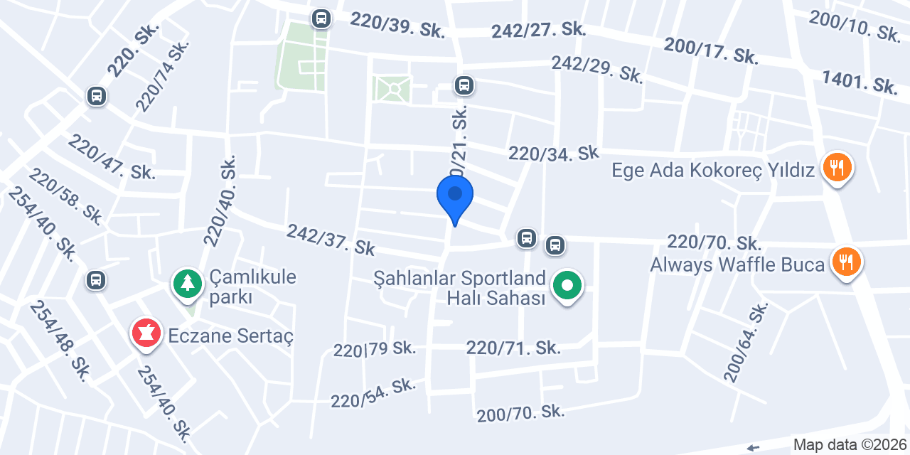 Atölye Feray konumu