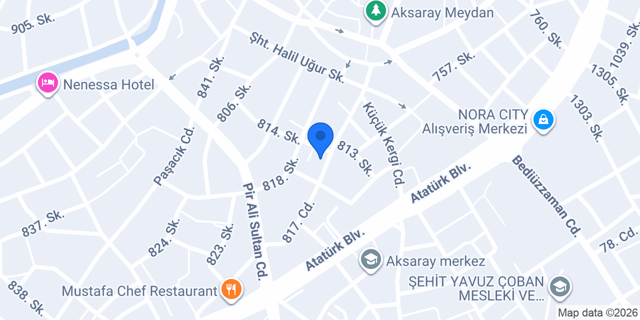 HAKİKAT KİTAP KIRTASİYE konumu