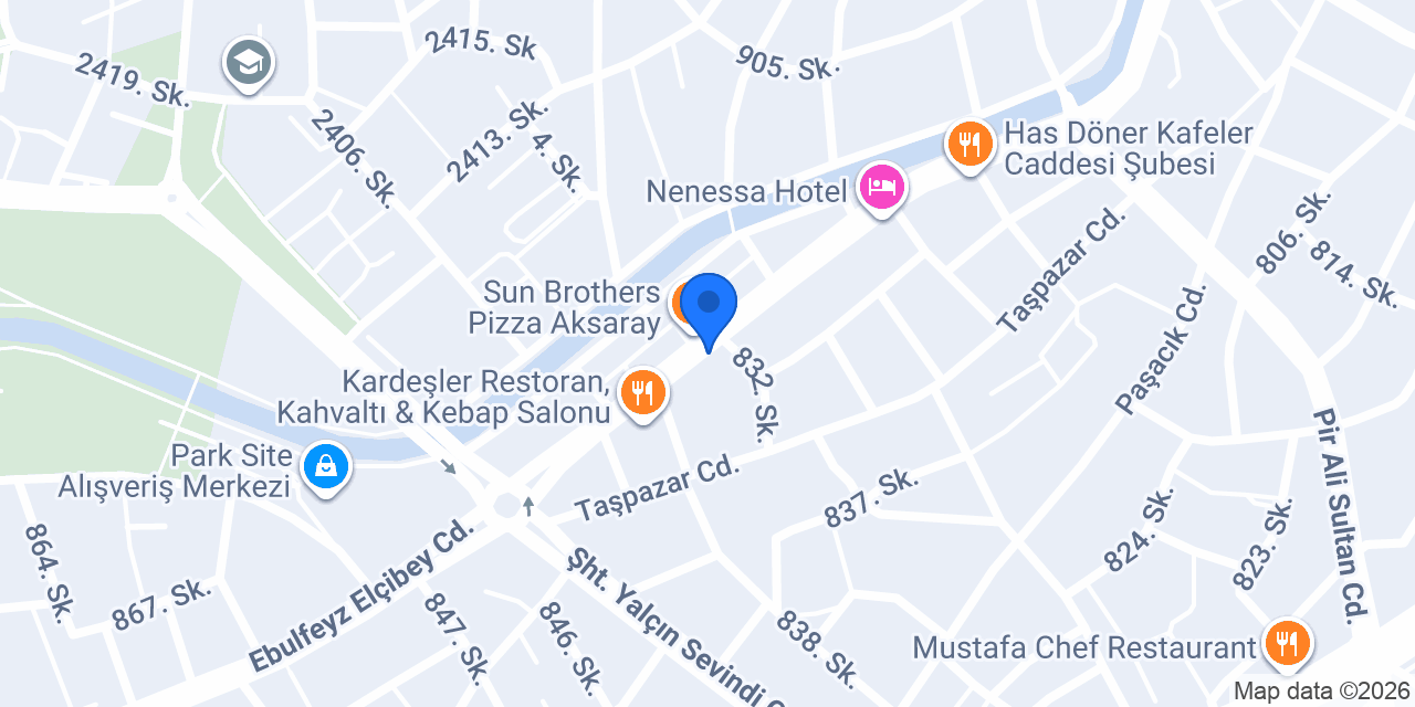 Ren Profiterol Aksaray konumu
