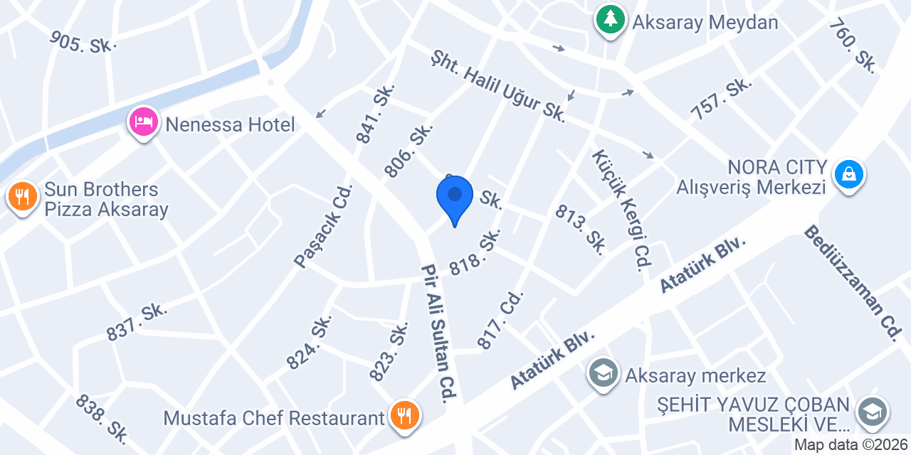 Nora Çiçekçilik | Aksaray Çiçek konumu