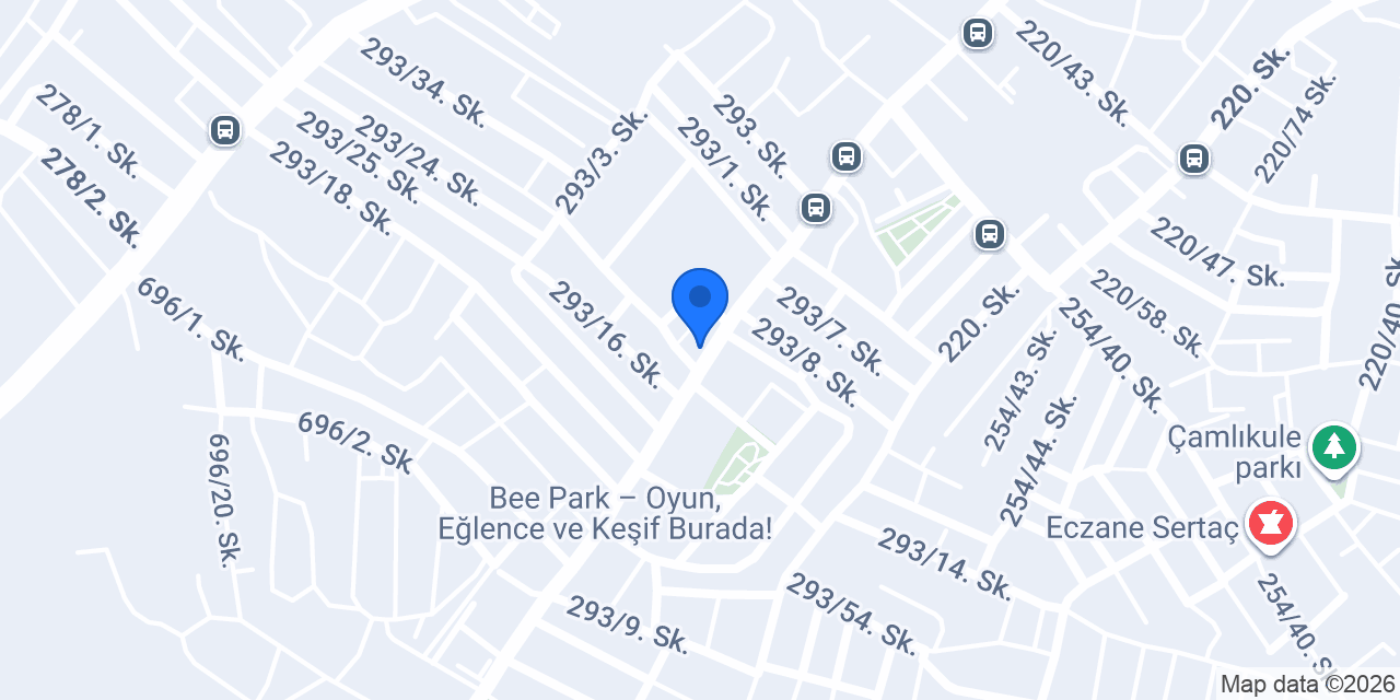 Ata Taksi Çamlıpınar konumu