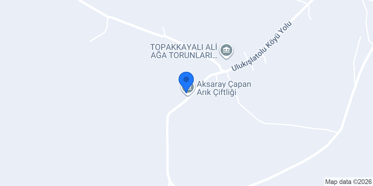 Aksaray Çapan Arık Çiftliği konumu
