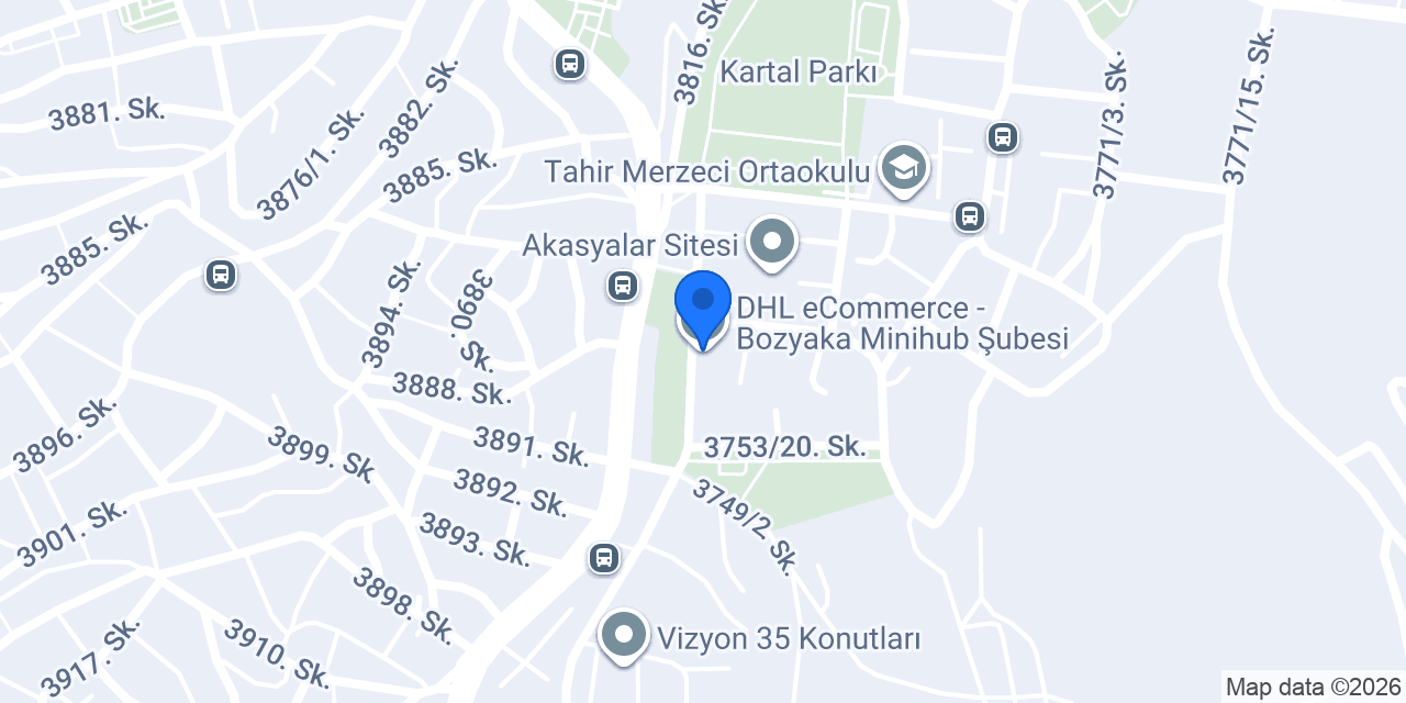 DHL eCommerce - Bozyaka Minihub Şubesi konumu