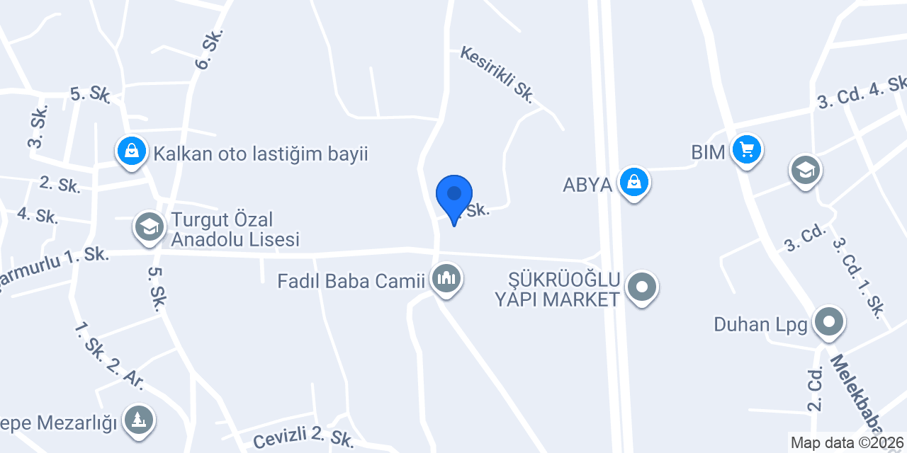 23 Nisan Ortaokulu konumu