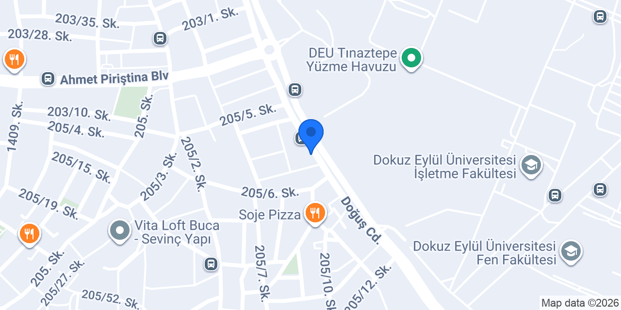 232 İnşaat ve Dekorasyon konumu