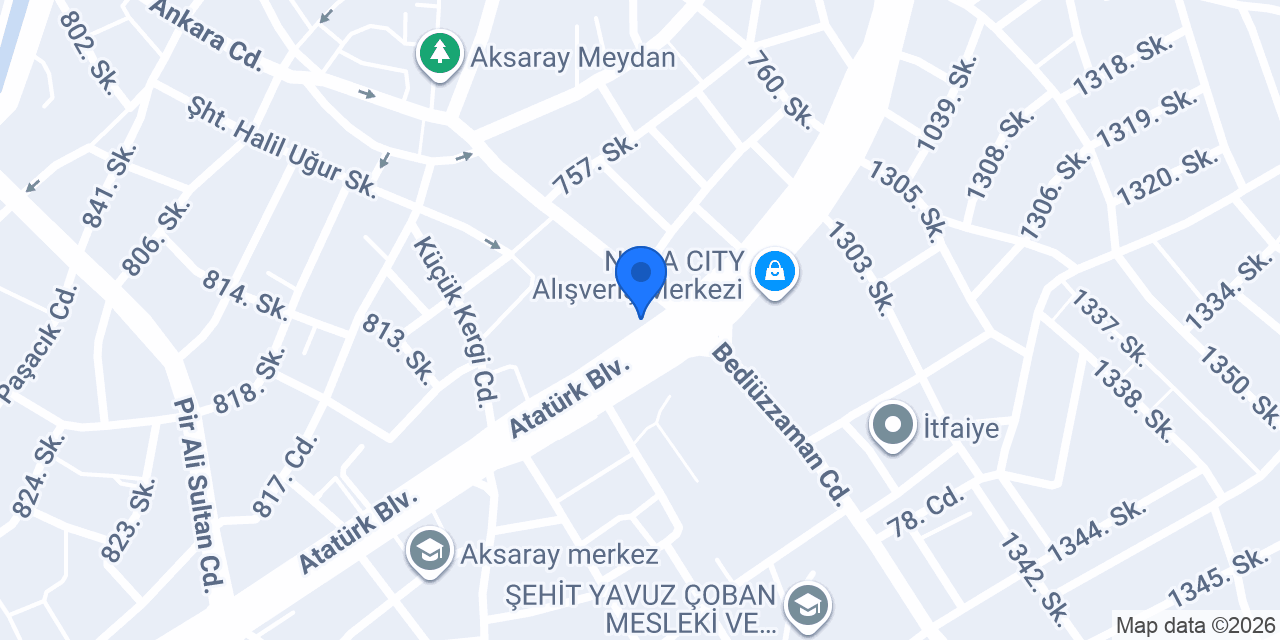 DOLPHIN KURU TEMİZLEME AKSARAY konumu