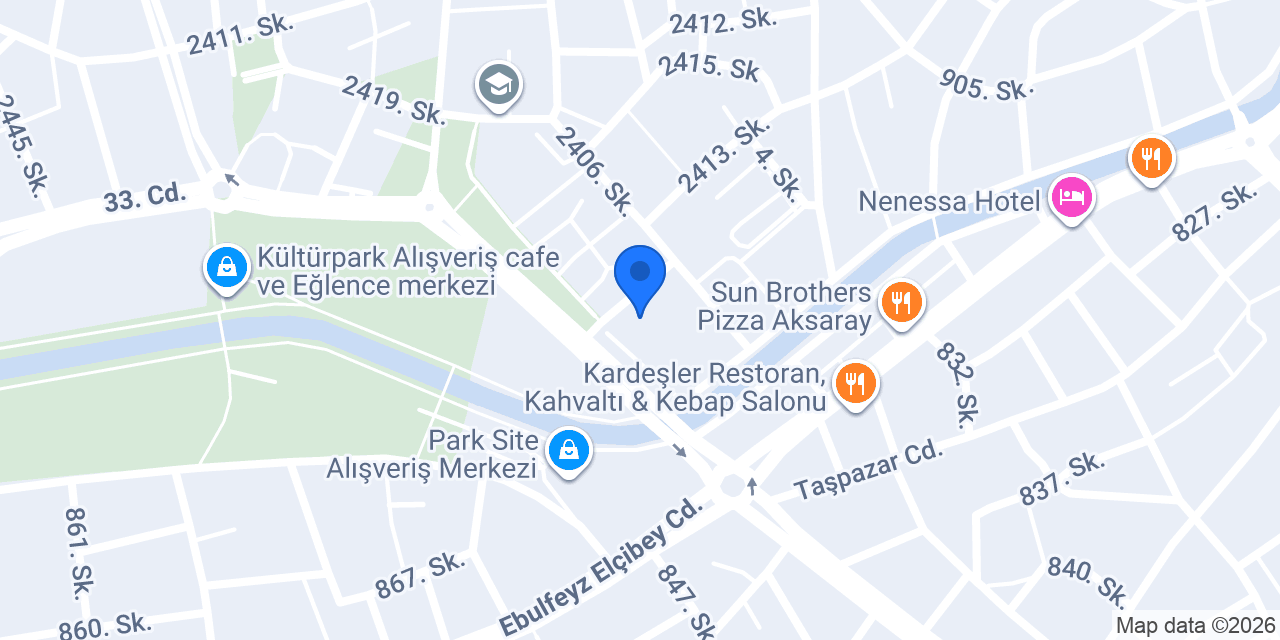 Aksaray İl Müftülüğü konumu