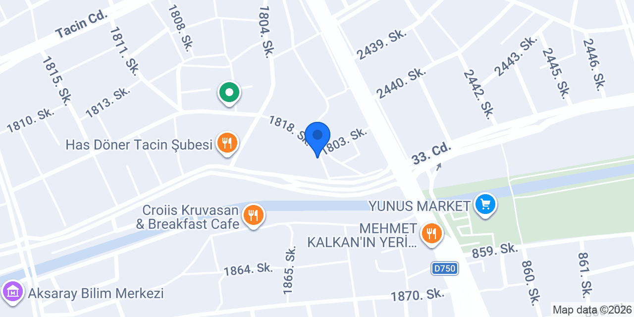 Capozze Doğuş Mobilya konumu