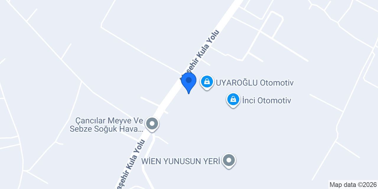 BİLGİ AUTO konumu
