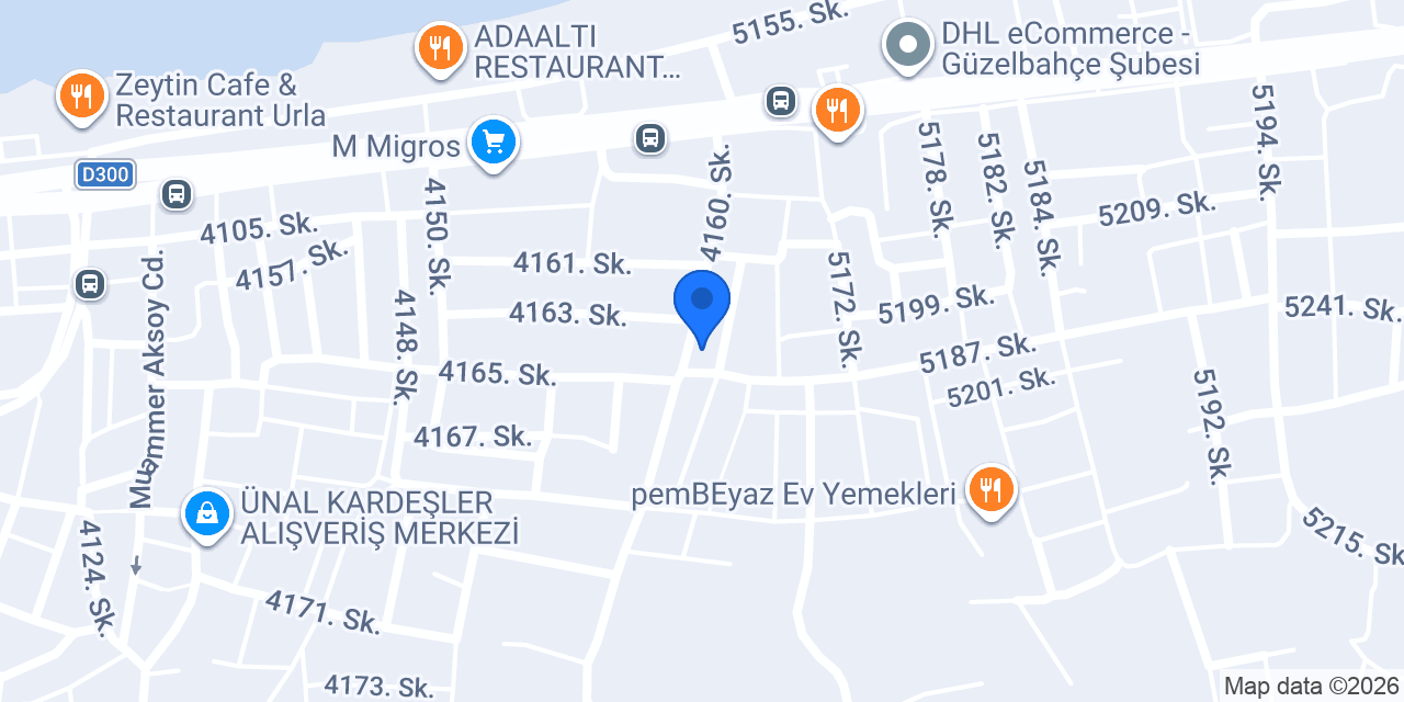 ÇINAR MARKET konumu