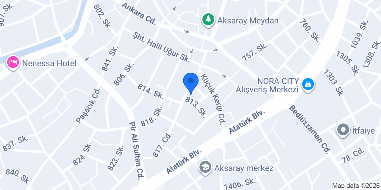 İŞLER KİTABEVİ AKSARAY ŞUBESİ konumu