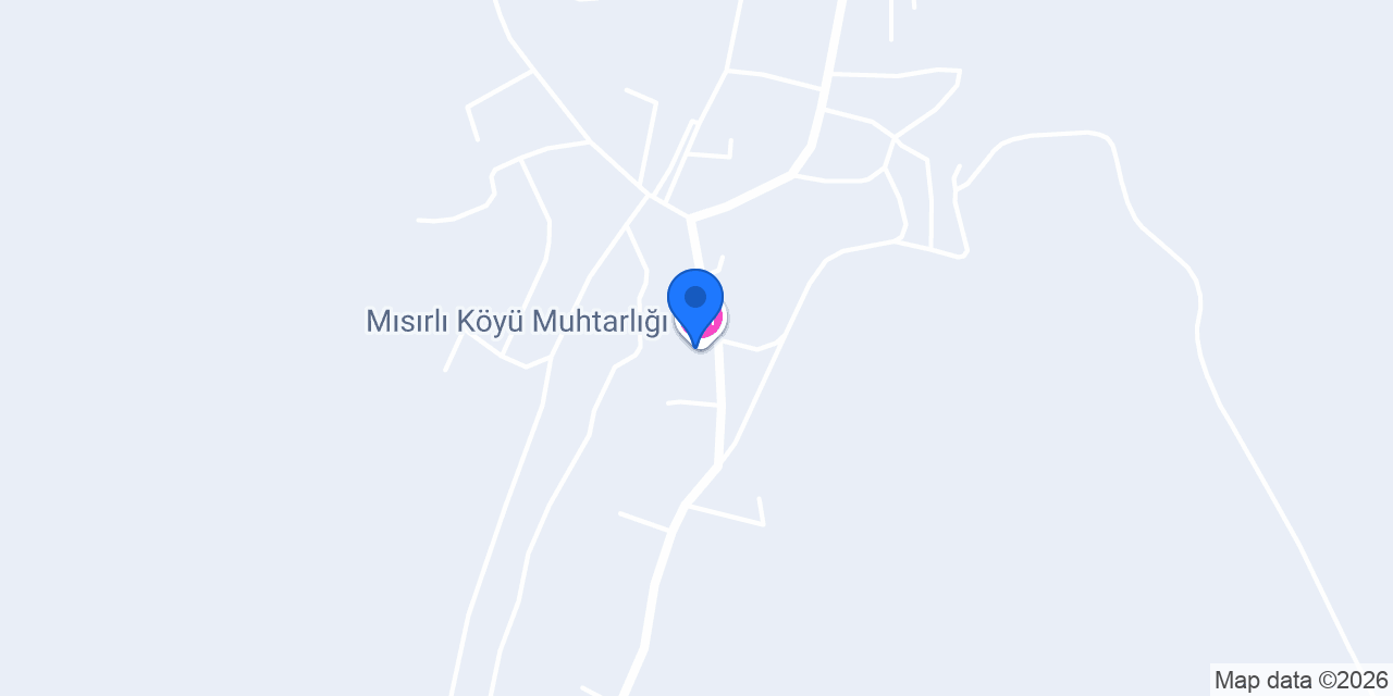 Mısırlı Köyü Muhtarlığı konumu