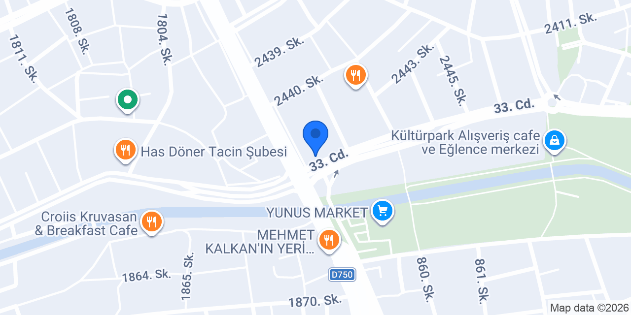 ERGÜL MOBILYA konumu