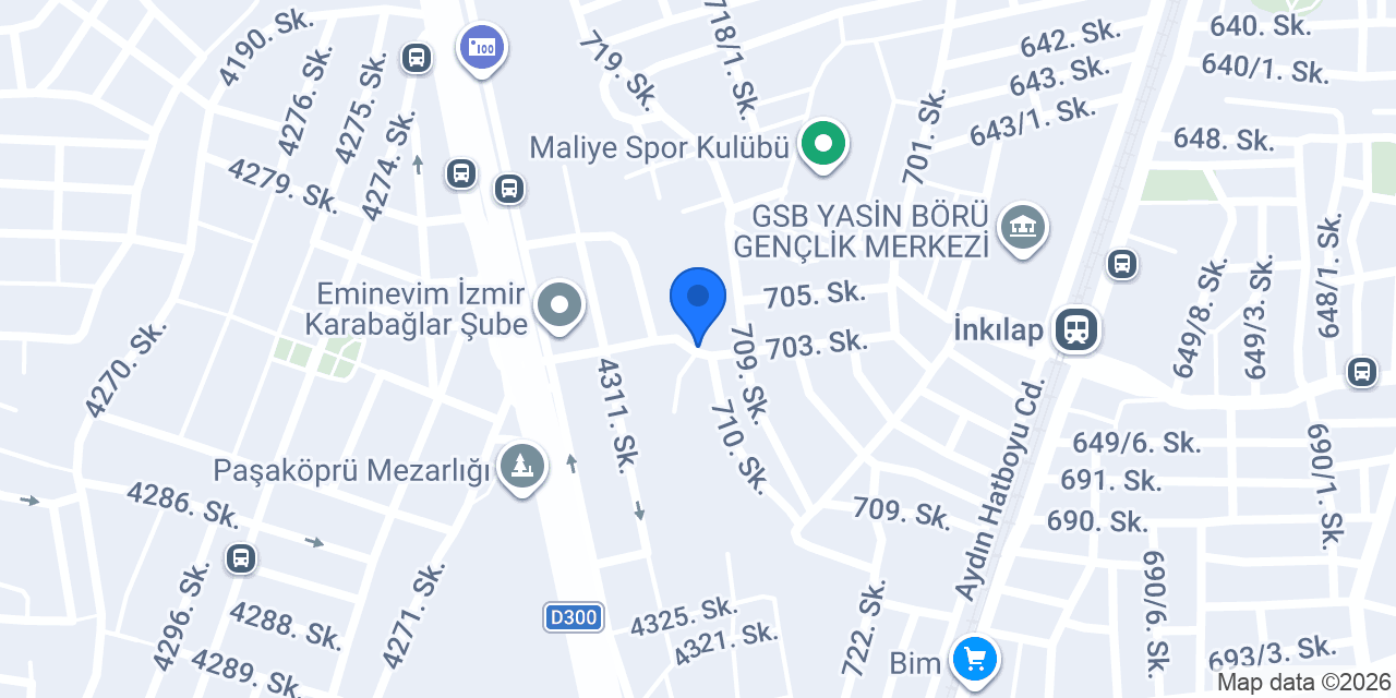 İZMİR RAF SİSTEMLERİ konumu