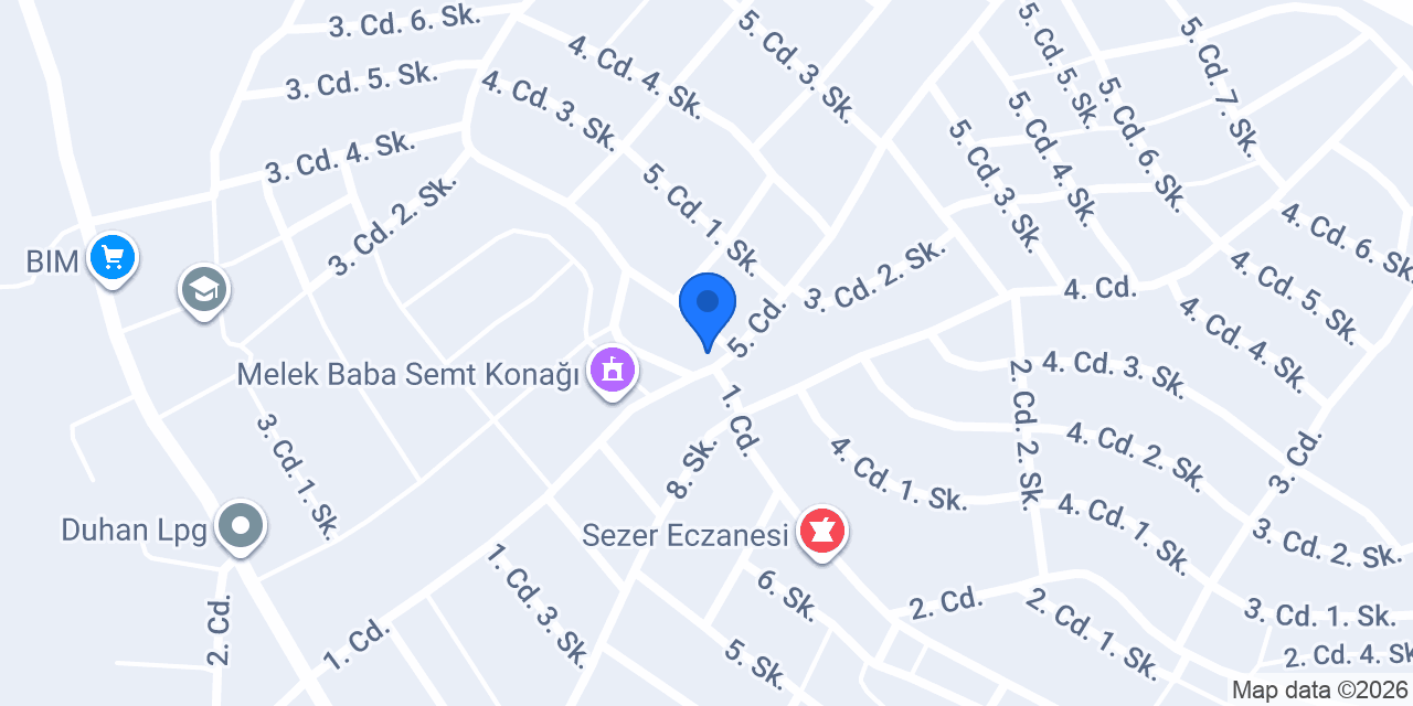 Türkkaylar Market konumu