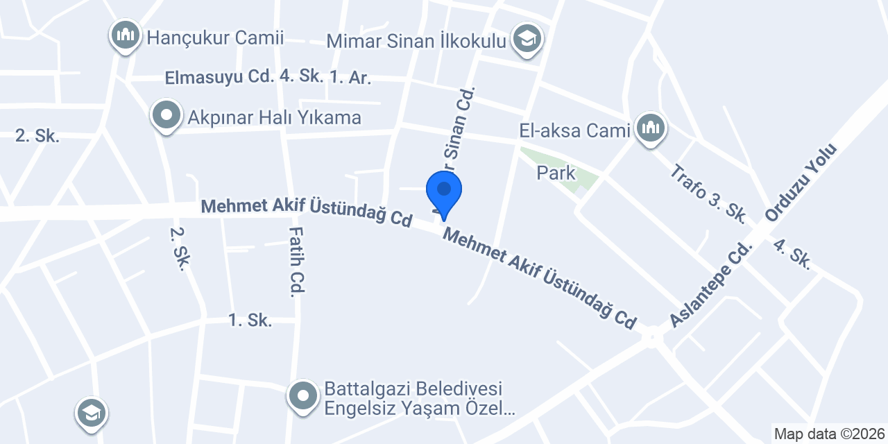 Psk. Eyüp Serdar Gelegen konumu