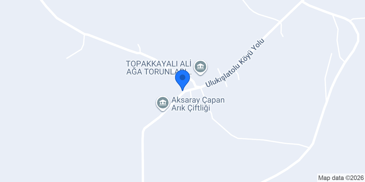 Ulukışlatolu Köyü Muhtarlığı konumu