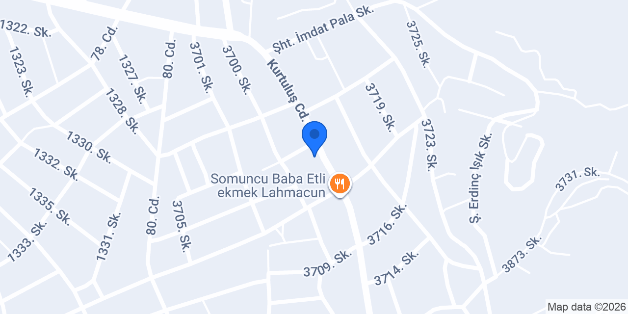 İstanblue bayan kuaförü konumu