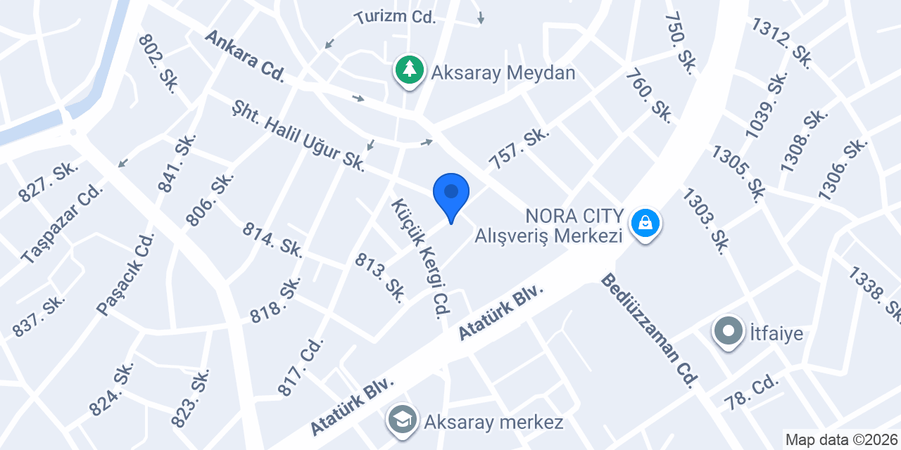 Aksaray Güvenlik Kamera Montaj Tamir Bakım Özel Servisi konumu