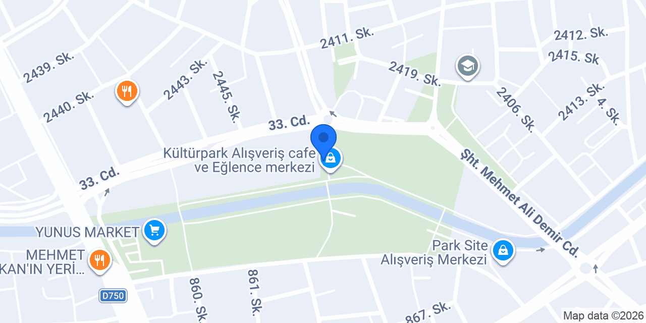 Damla Restoran konumu