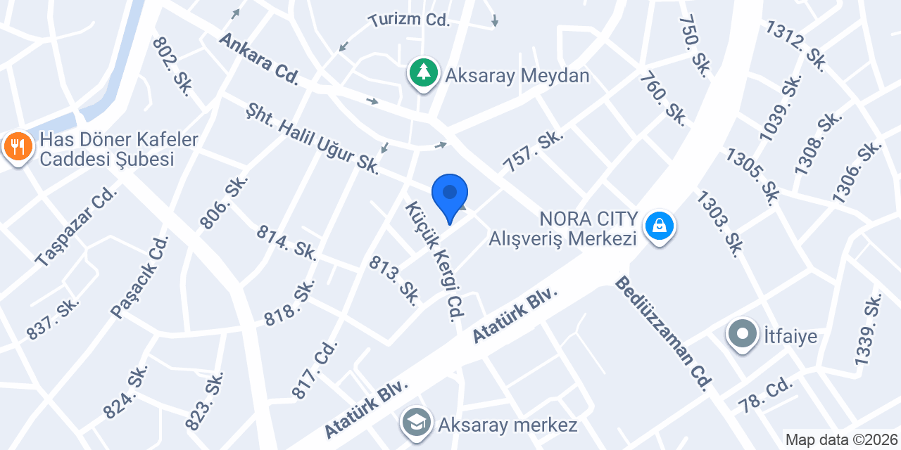 Kılıç Ofset Matbaa konumu
