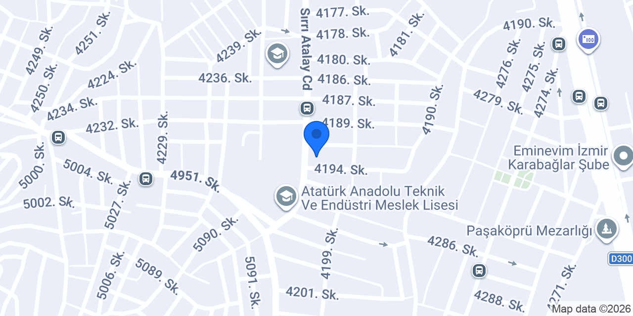 Şahin Sürücü Kursu konumu
