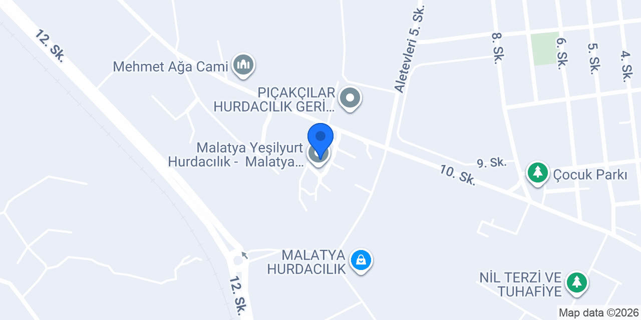 MALATYA VİP HURDACILIK & GERİ DÖNÜŞÜM konumu