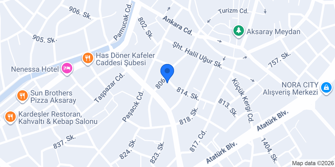 Aksaray Ömür Oto Kurtarma Çekici konumu