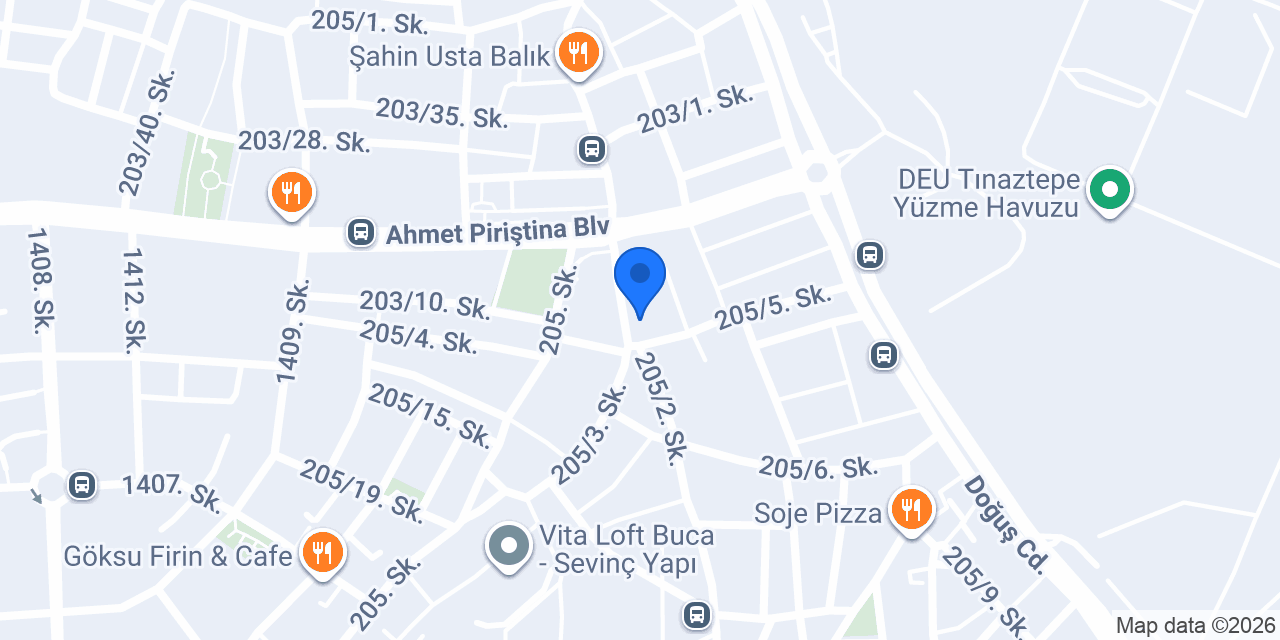 Zep's Pizza Buca konumu