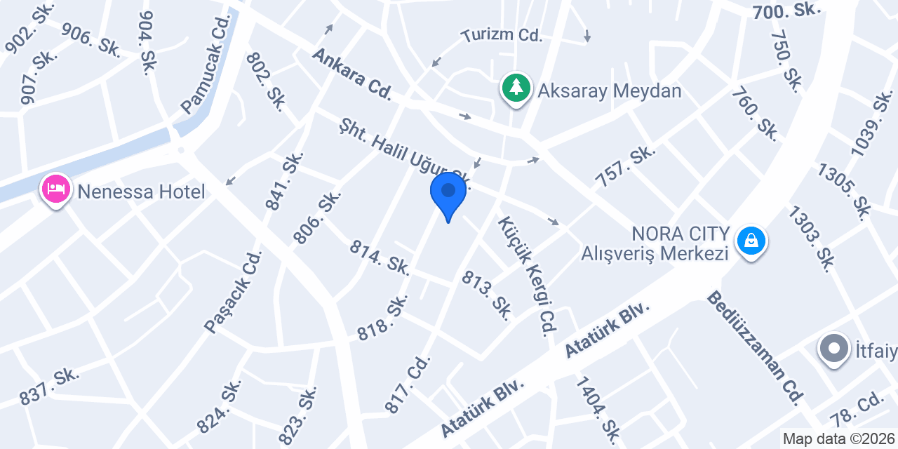 ROY’S Kuaför & Protez saç konumu