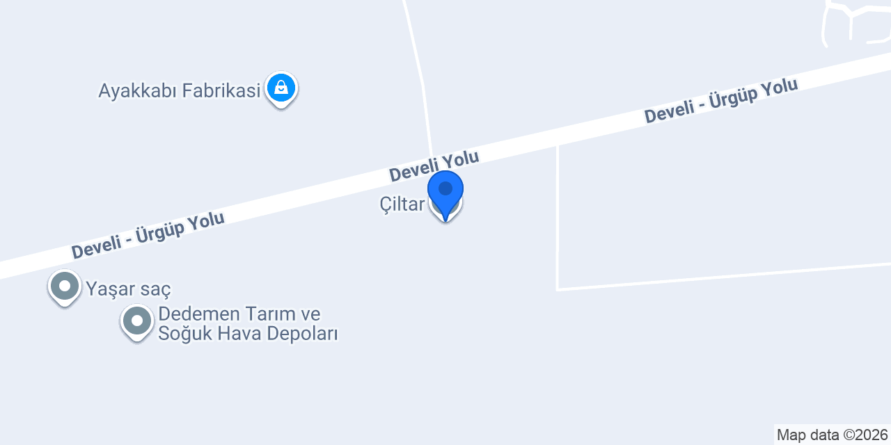 Çiltar konumu