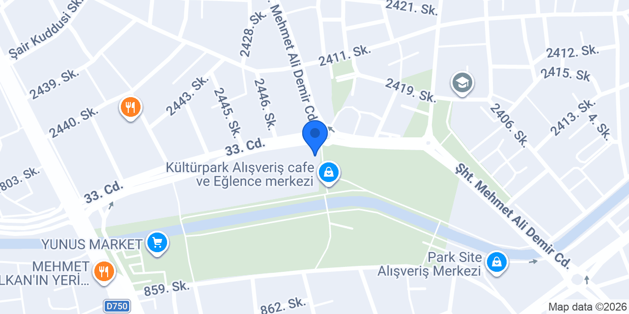 Park Hediyelik Eşya konumu