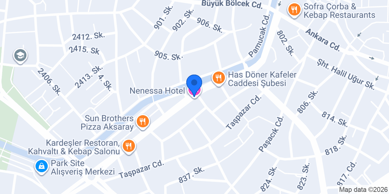 hacızade iskender & Döner konumu