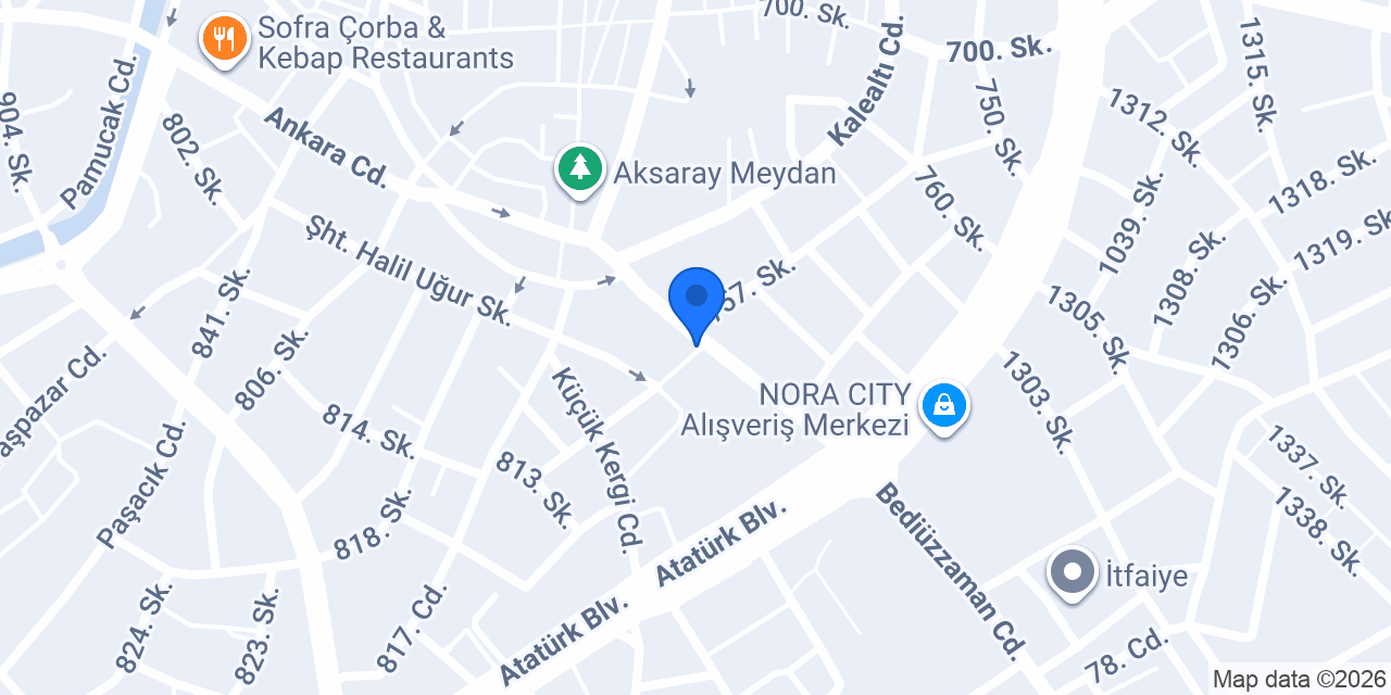 Komagene Etsiz Çiğ Köfte konumu