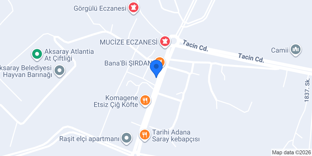 Aristama tantuni konumu