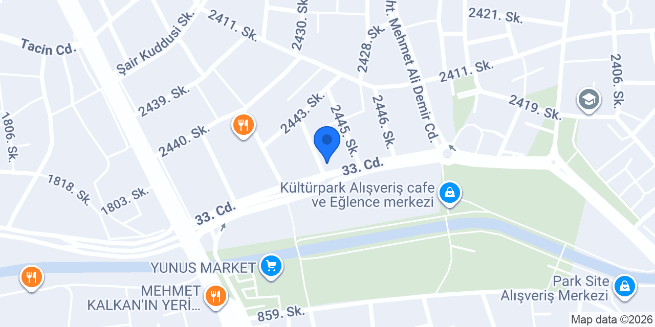 Yeşil İnci Künefe konumu