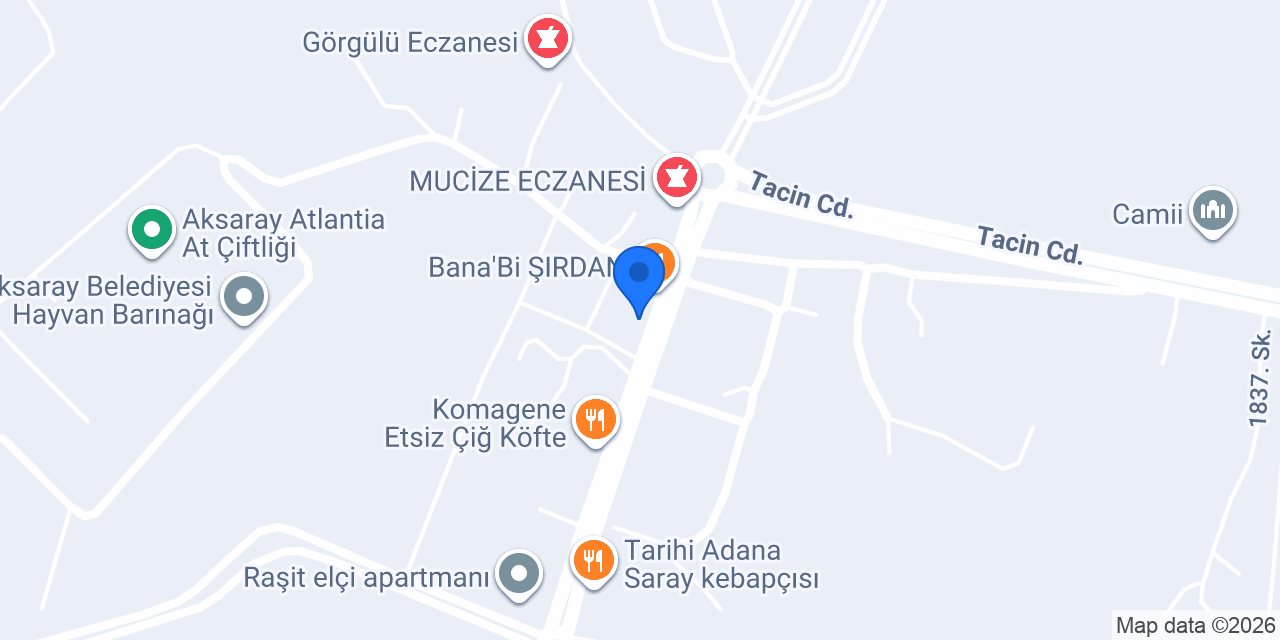 Adem Optik konumu